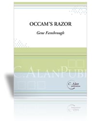 Occam's Razor Marimba Solo with Percussion Quartet cover Thumbnail